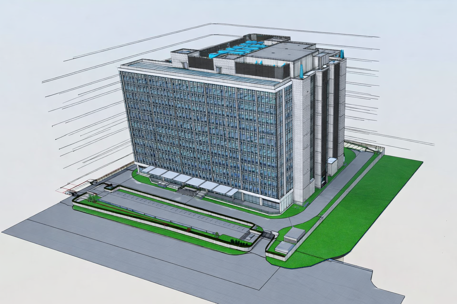 Integrated BIM Coordination for Atria Data Center